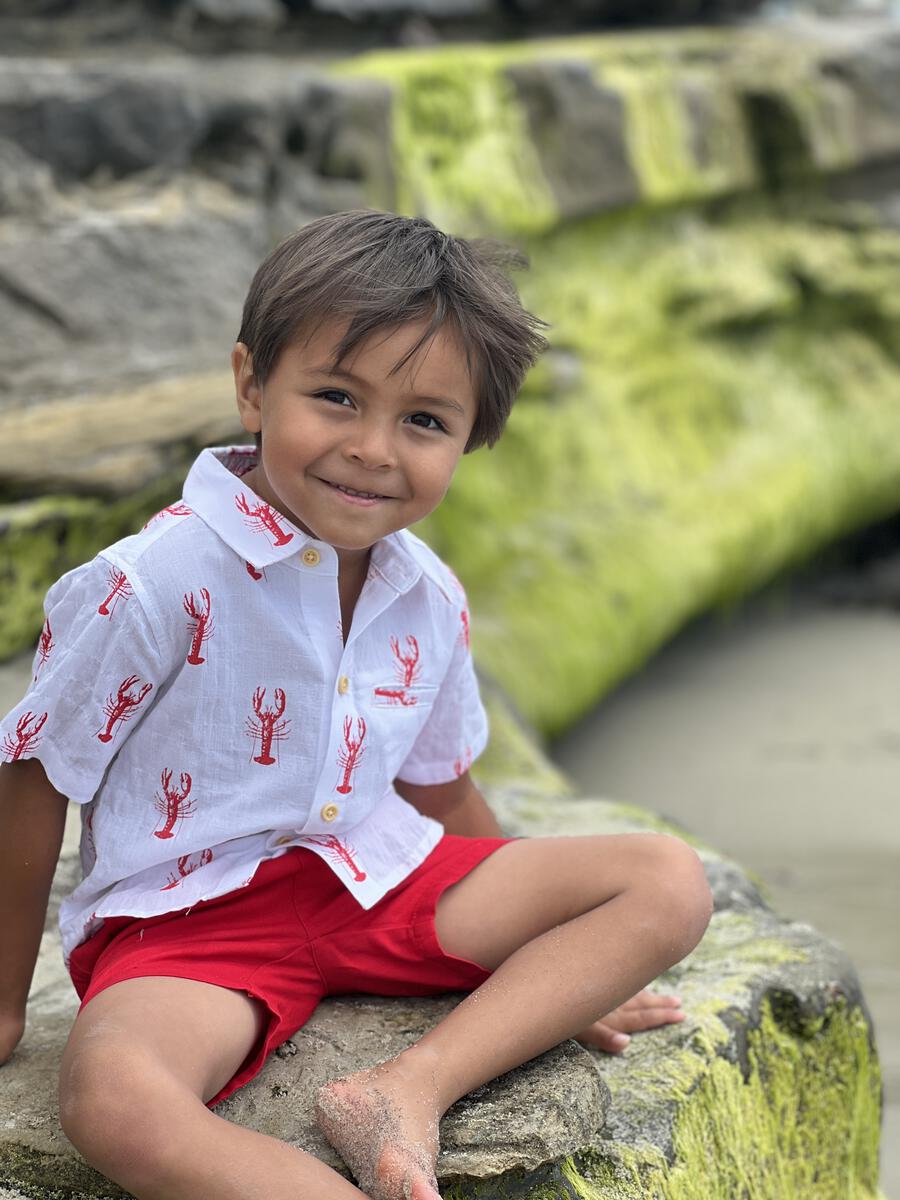 LOBSTER polo, DAD SIZES TOO!