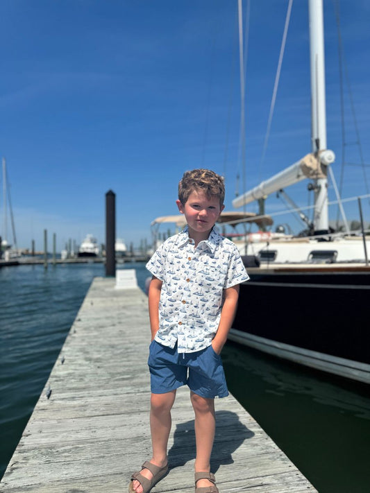 Sail Away! polo, DAD SIZES TOO!