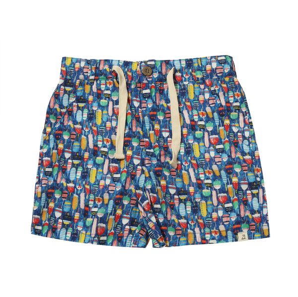 Mahalo Printed Shorts- Oh Buoy!