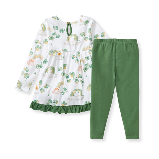 Lucky Rainbows Tunic & Pants Set