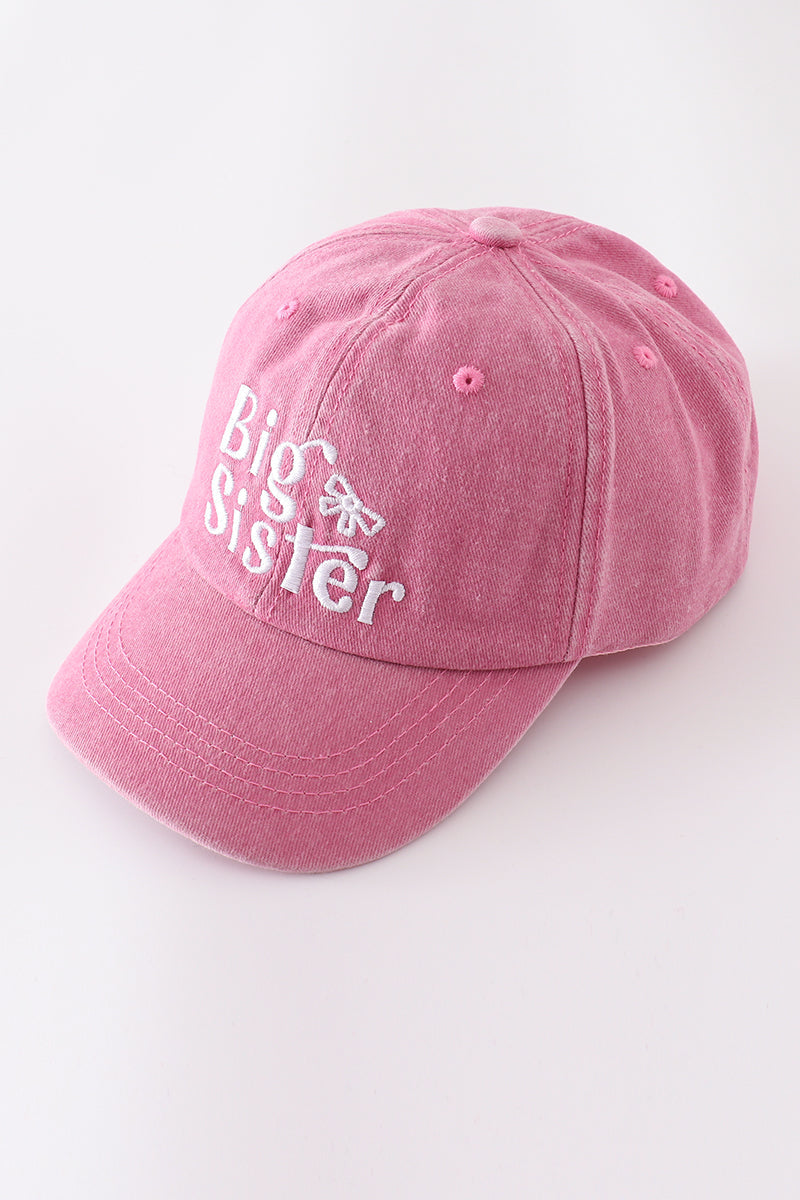 Big Sister/Little Sister Baseball Caps
