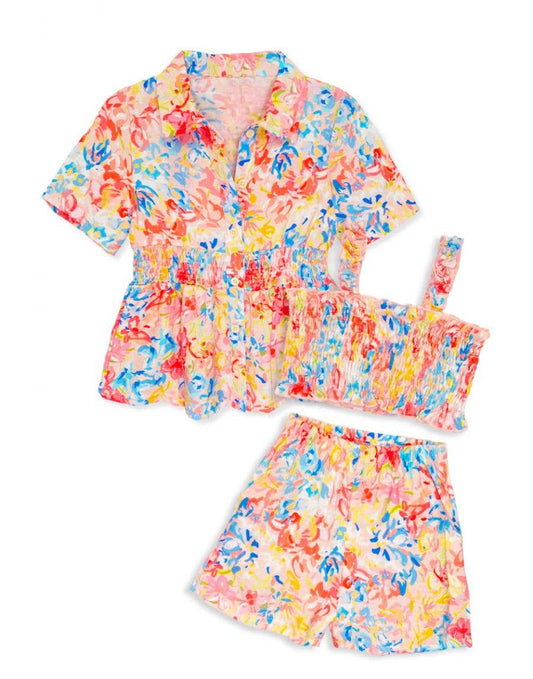 Tropical Watercolor 3 Piece Set