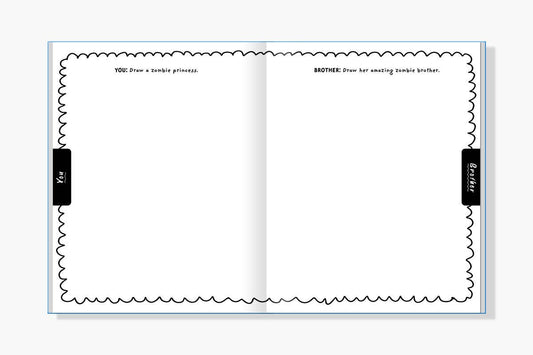 Draw With Brother! (Kids Doodle Coloring Book)