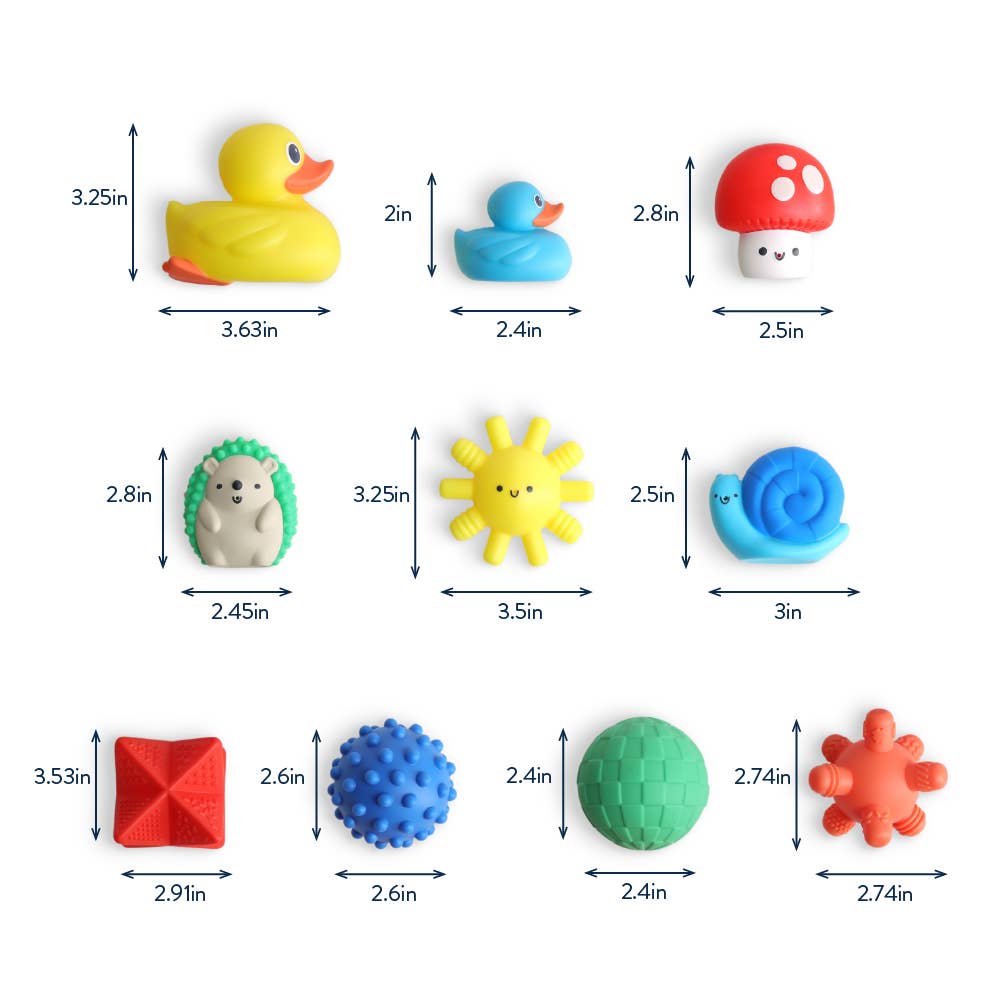 *NEW* Itzy Splash Gift Set™ Soft Bath Toys