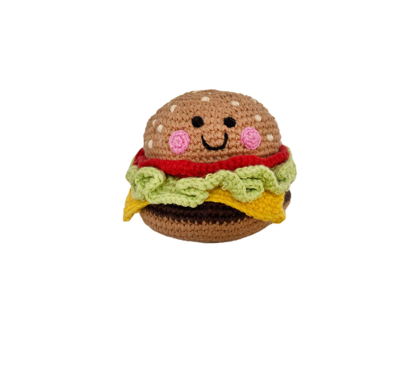 Pretend Play Food Rattle - Classic Burger