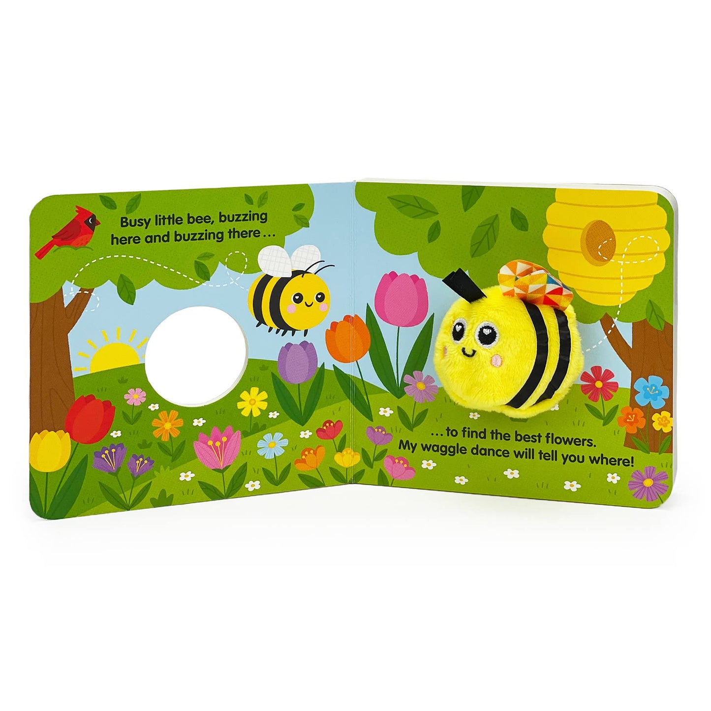 Busy Buzzy Bee Finger Puppet Board Book