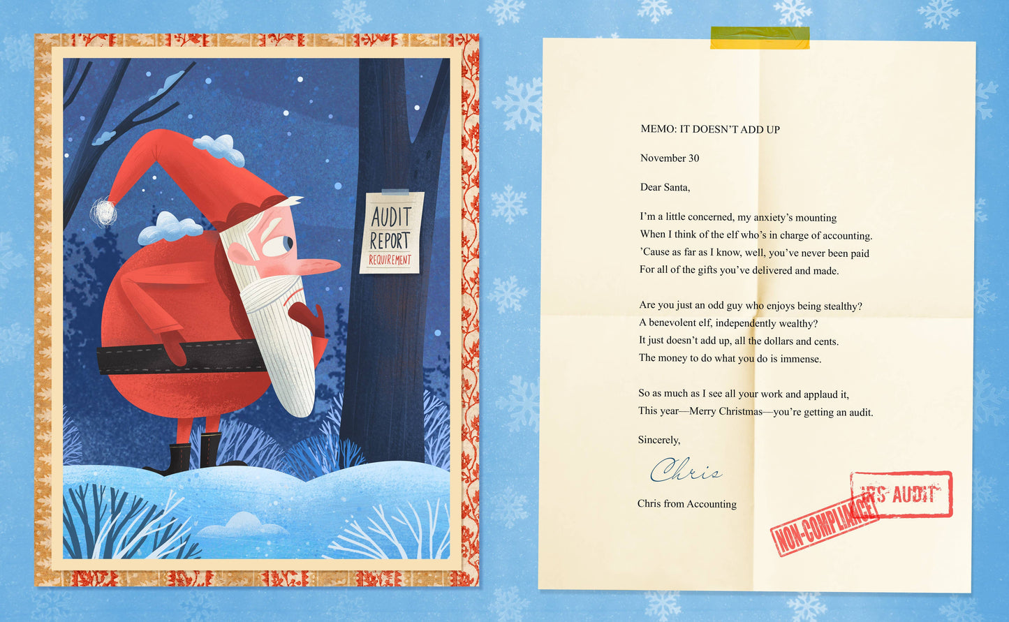 Letters to Never Send Santa Book