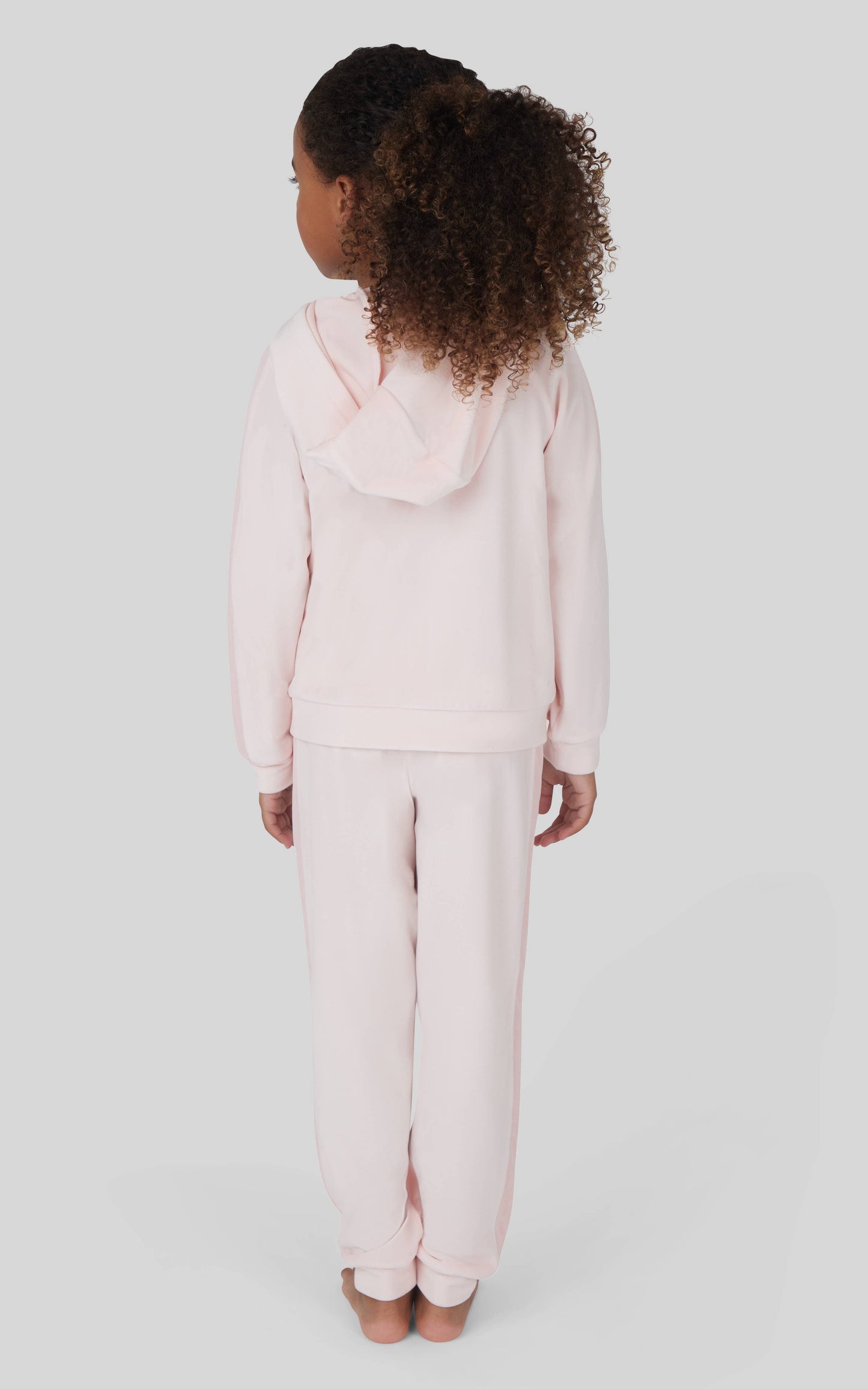 Velour Shimmer Hoodie and Jogger Set