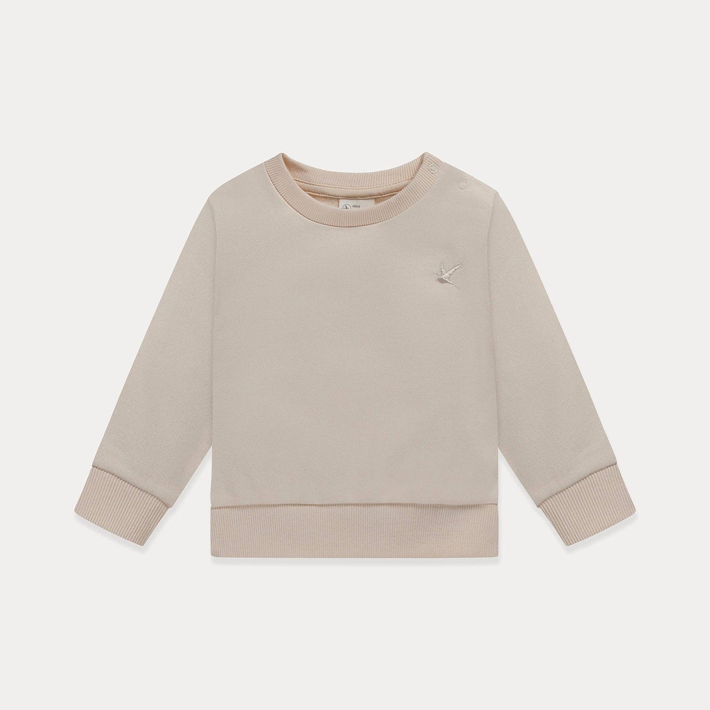 Fleece Cotton Crewneck Infant Sweatshirt