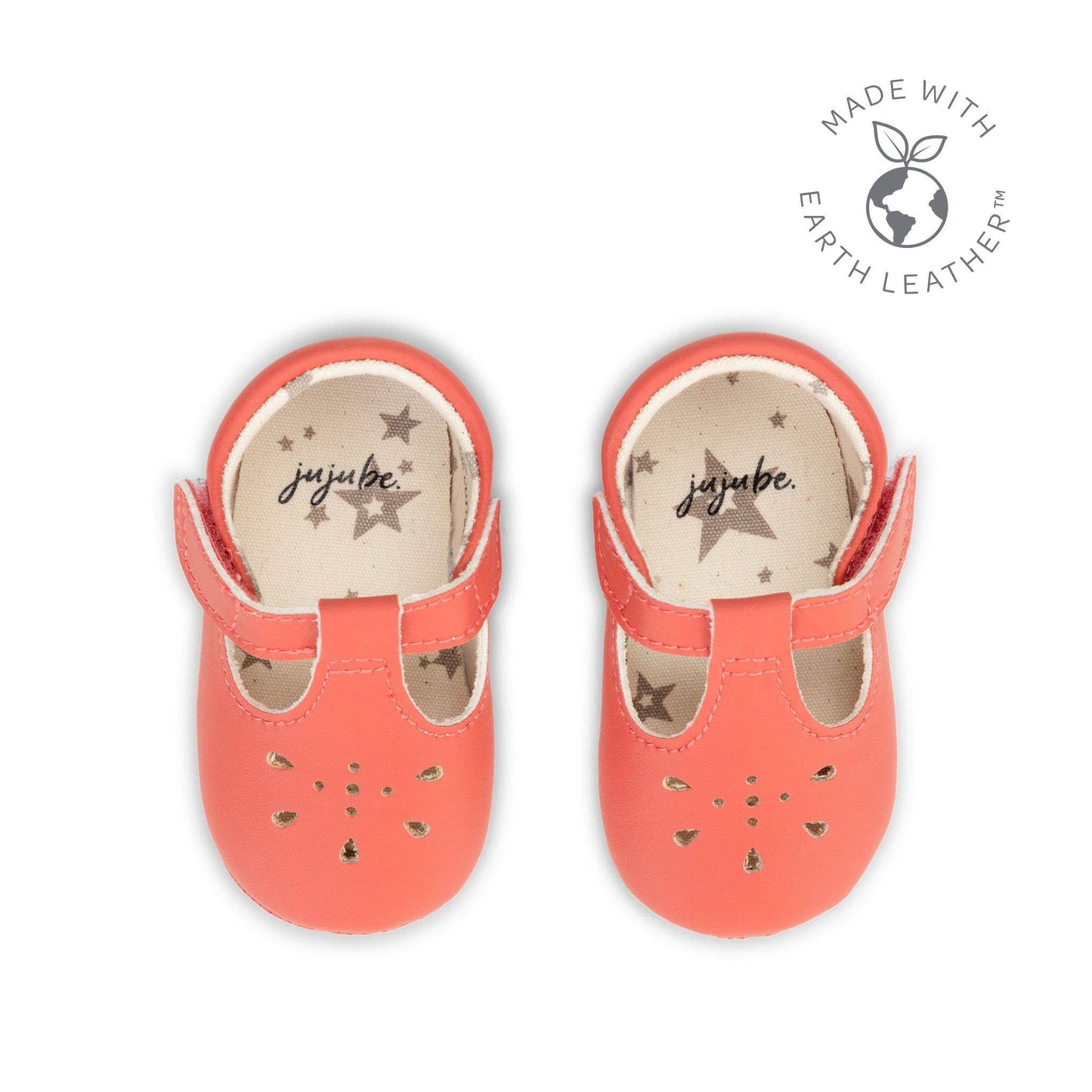 Eco Steps - Mary Jane Strawberry Pink