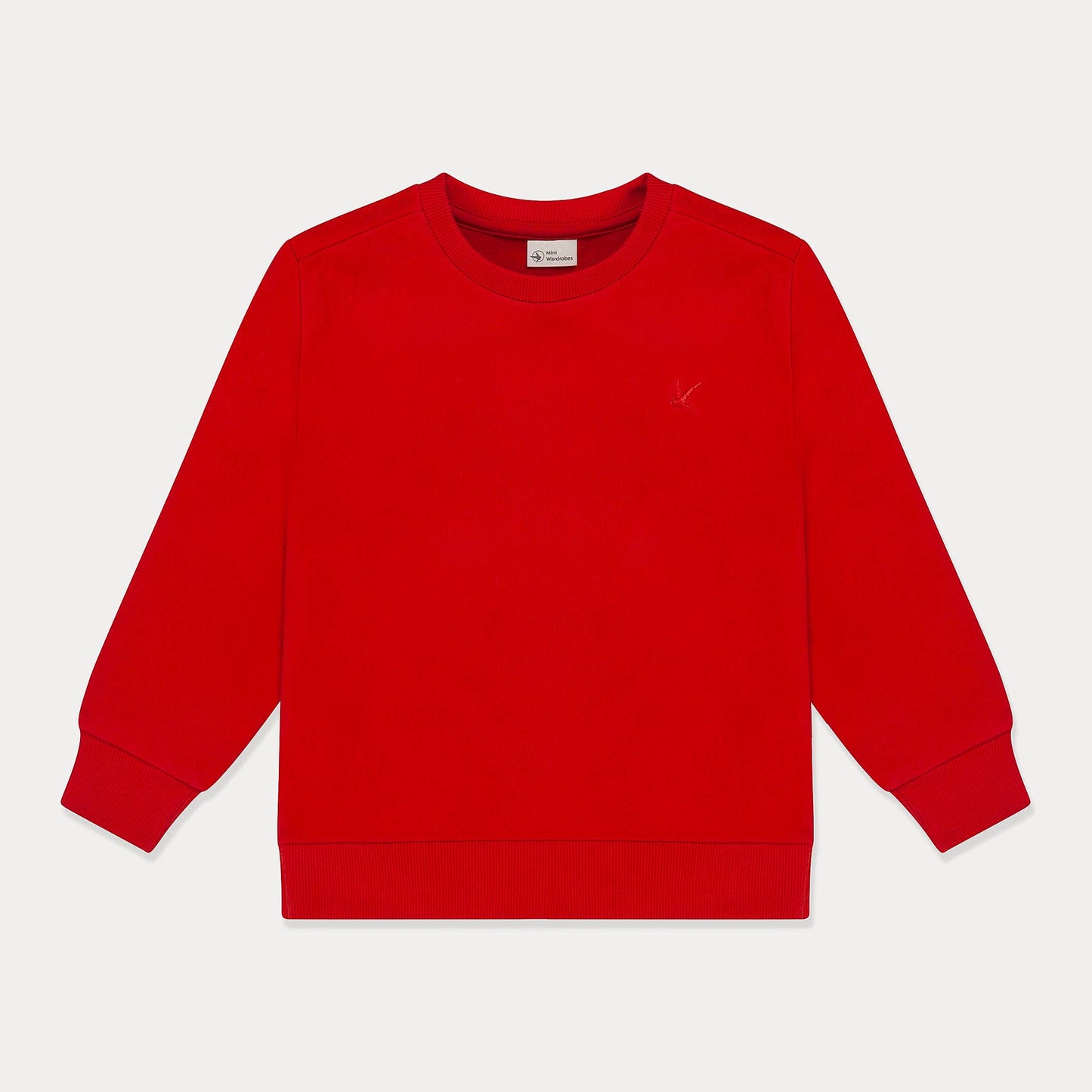 Fleece Cotton Crewneck Infant Sweatshirt