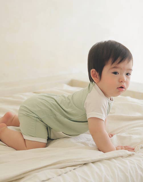 Bamboo Smile Baby Romper