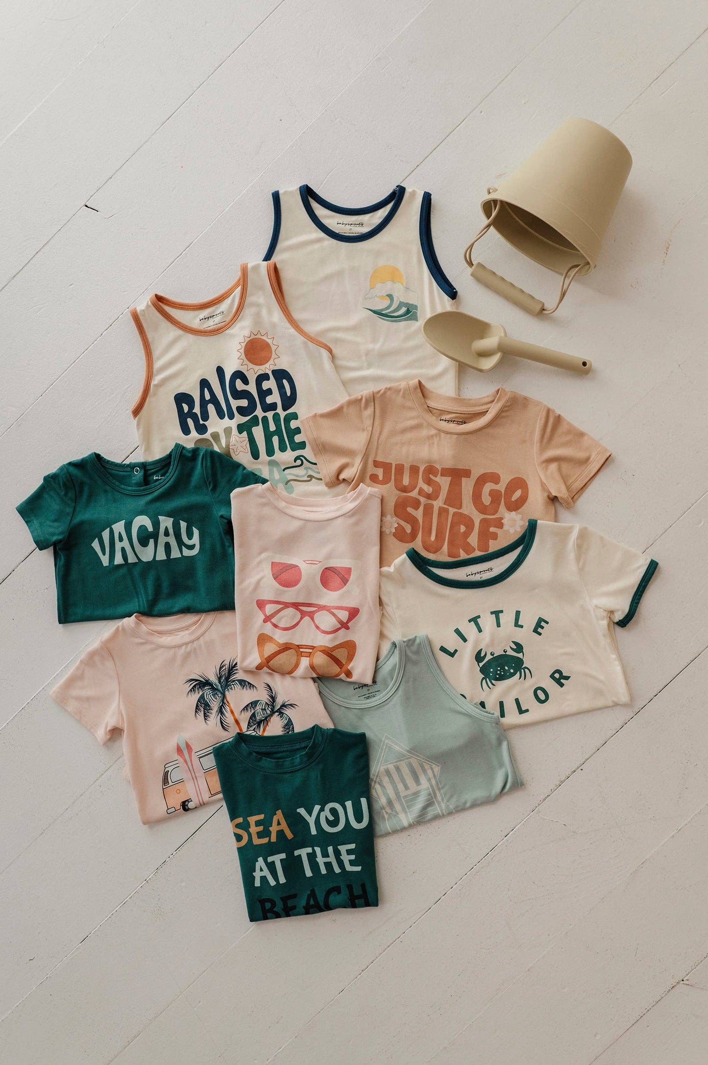 Kid's Retro Summer Ringer Tee