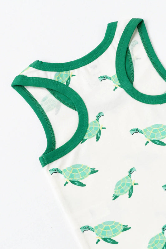 Racerback Sea Turtle Shortall