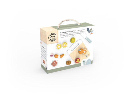 Speedy Monkey Fruits & Vegetables Cutting Playset