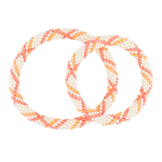 Mommy & Me Roll-On® Bracelets - Tangerine