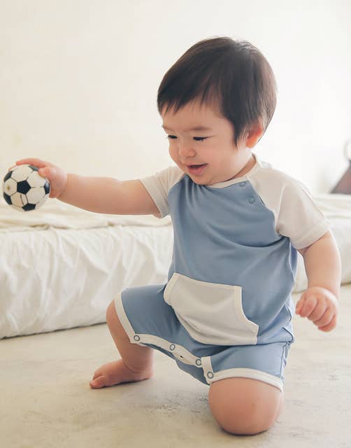 Bamboo Smile Baby Romper