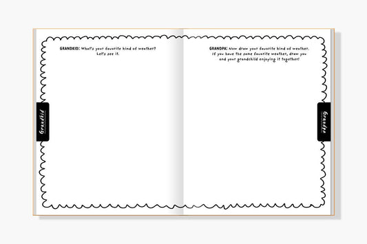 Draw With Grandpa! (Kids Doodle Coloring Book)