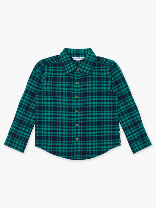 Hayden Plaid Long Sleeve Button Down Shirt