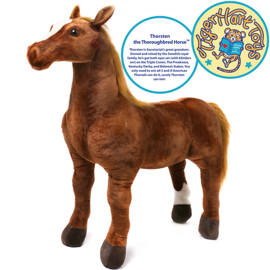Thorsten The Thoroughbred Horse | 36 Inch Stuffed Animal Plush