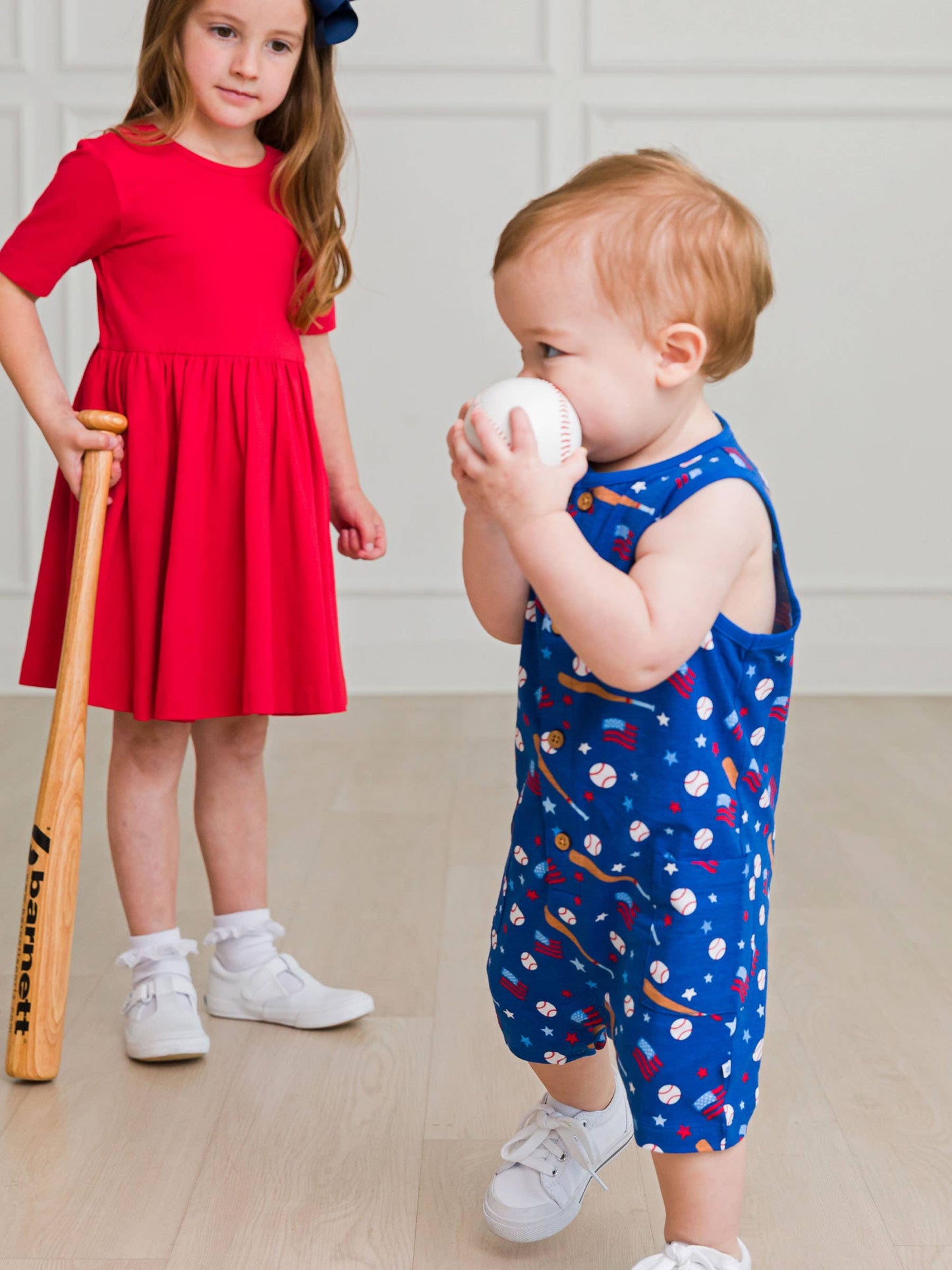 Baby Boys Play Ball Pocket Romper