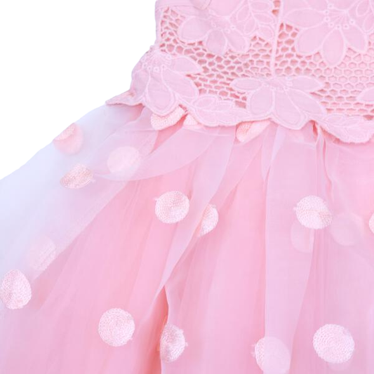 Pretty in Pink Dots Dress