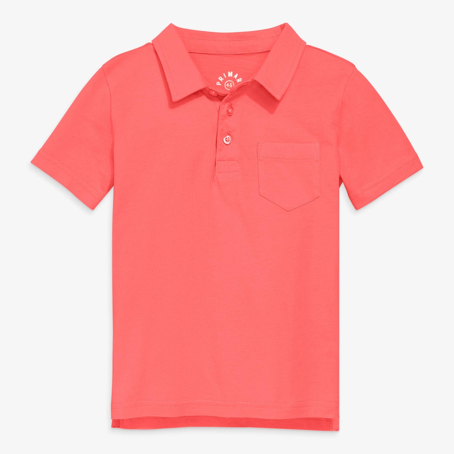 Short Sleeve Polo- Watermelon