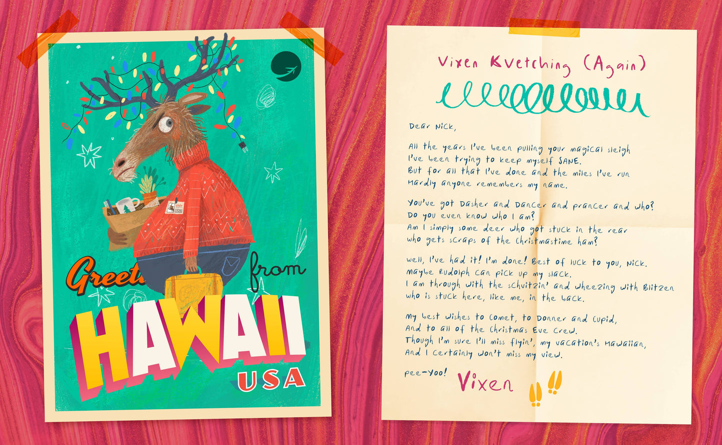 Letters to Never Send Santa Book