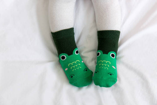 Crocodile Zoo Baby Animal Socks