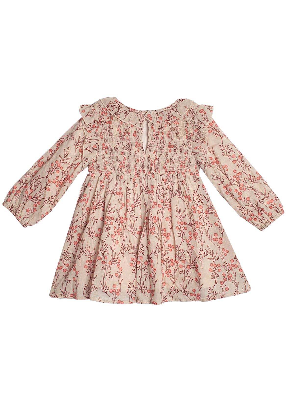 Autumn Floral Long Sleeve Dress