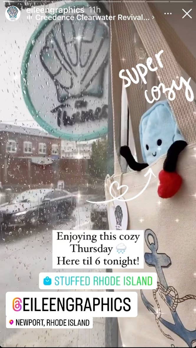 Rhode Island State Plush Doll