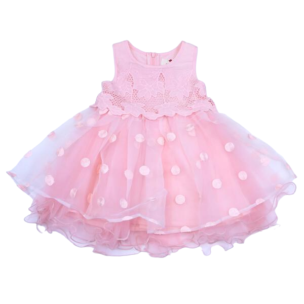 Pretty in Pink Dots Dress