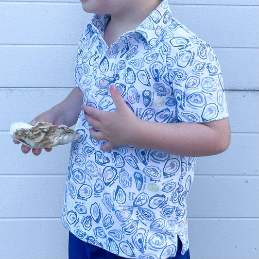 Oysters Boy's Polo Shirt