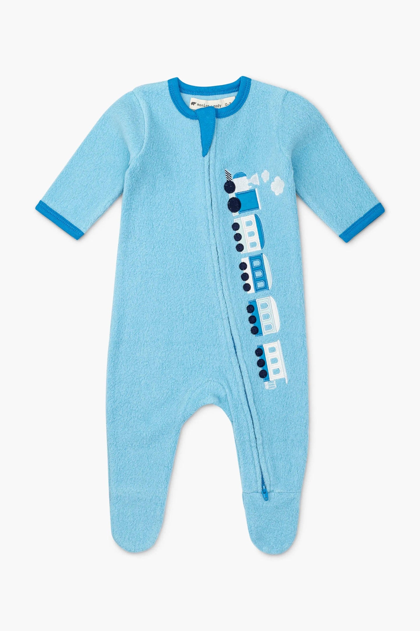 Baby Boys Blue Train Layette