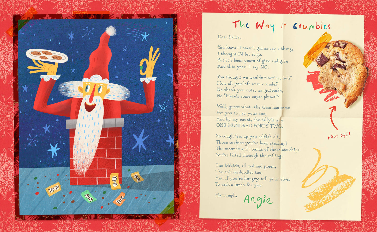 Letters to Never Send Santa Book
