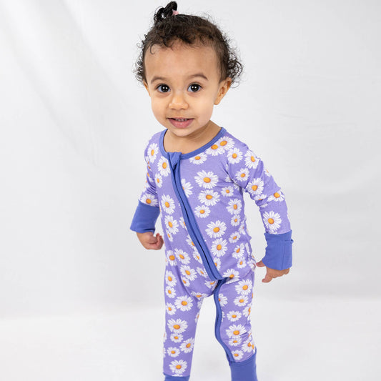 Beautiful Daisy Baby Bamboo Pajamas