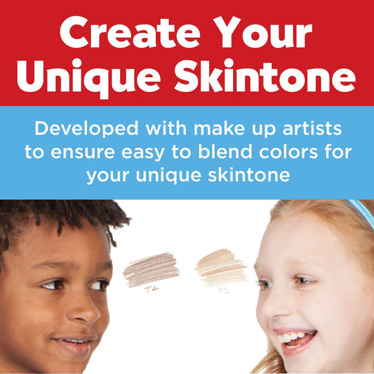 World Colors - 15 Colored Pencils with Skin Tones EcoPencils