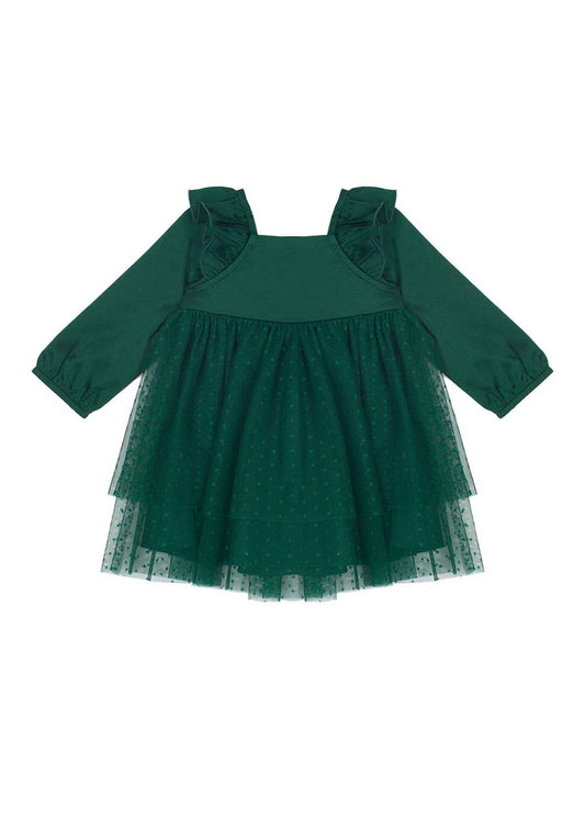 Mistletoe Emerald Dress