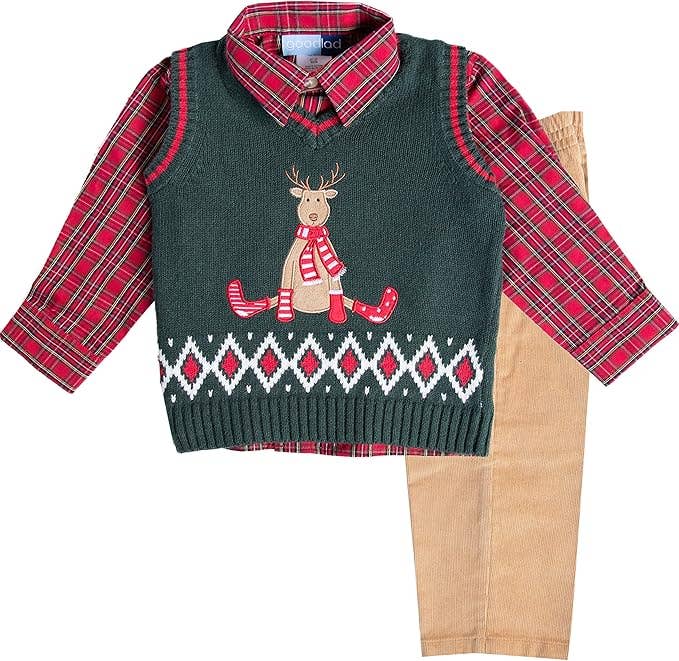Oh Dear! Sweater Vest Set