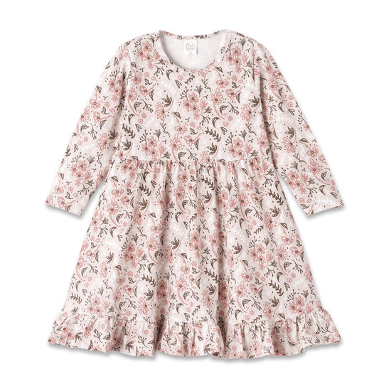 Girl's Wildflowers Bamboo Twirl Dress
