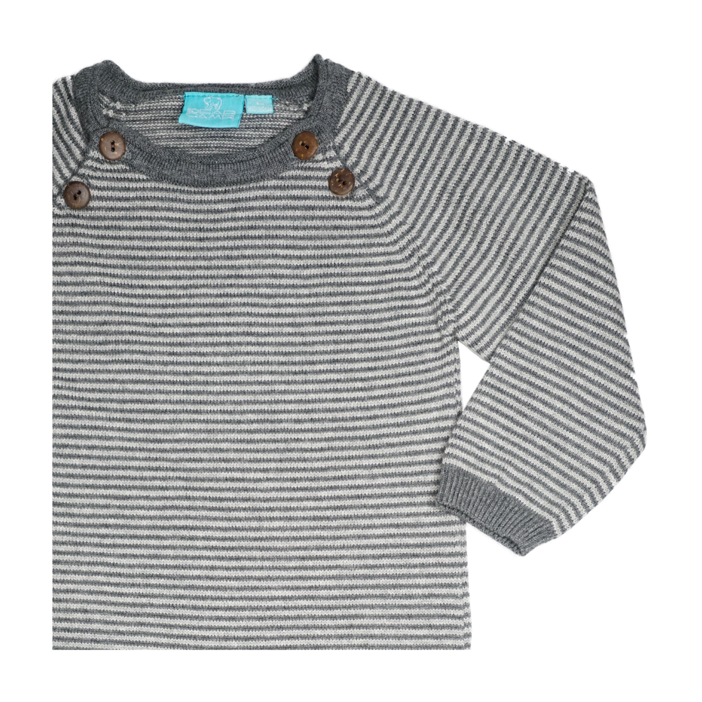 Striped Sweater Romper - Baby