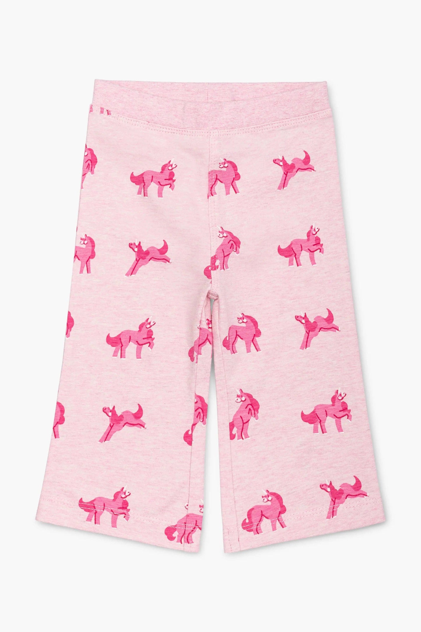 Flare Two Piece Set, Pink Unicorns