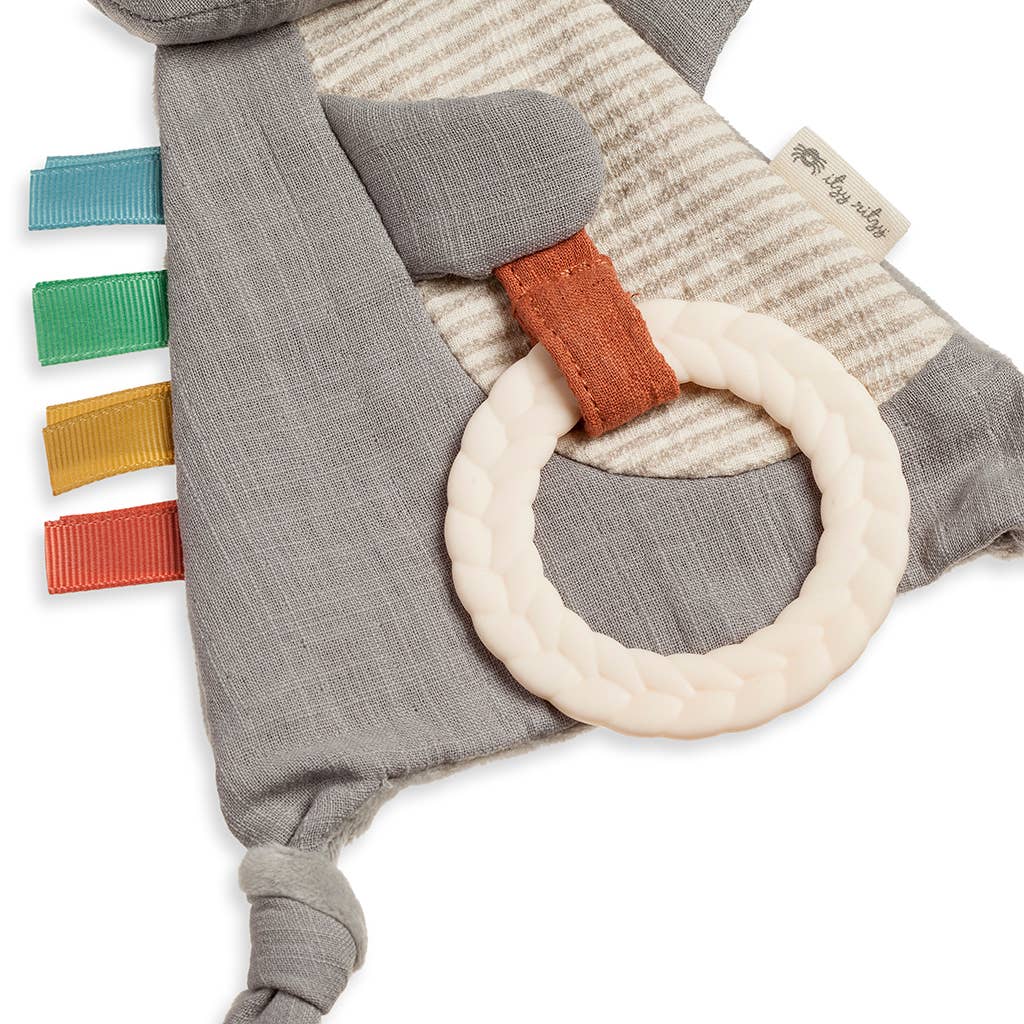 Bitzy Crinkle™ Dino Sensory Toy with Teether