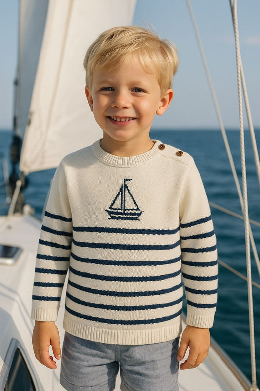 Sail Boat Sweater