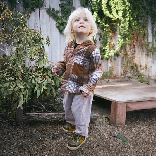 Kavin Boys Hook & Loop Boot