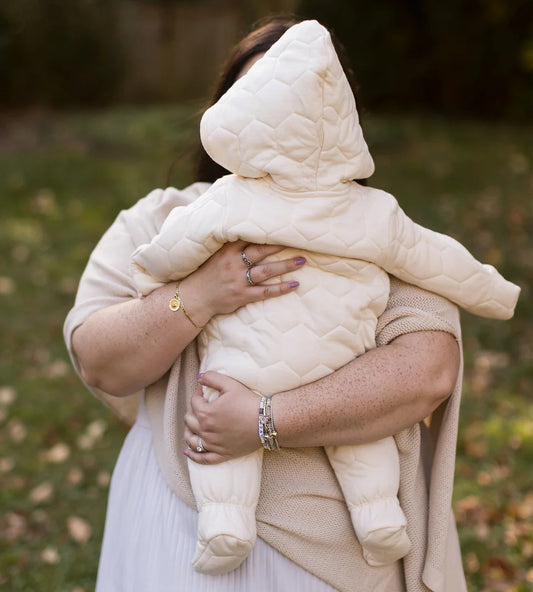 Organic Cotton Honeycomb Quilted Bunting