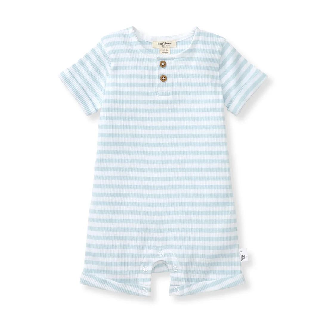 Rib Stripe Romper