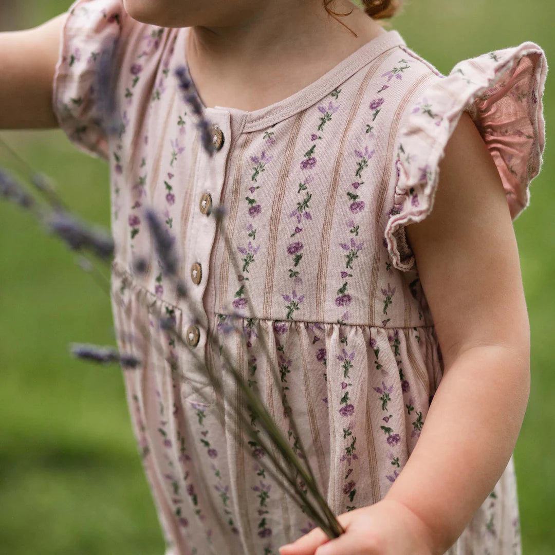 Farmhouse Floral Romper