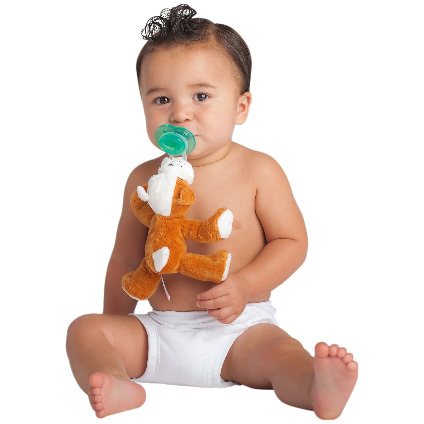 Paci-Plushies Shakies - Barkley Bulldog