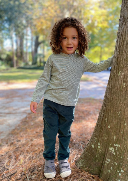 Mocdoc Teal Corduroy Pants